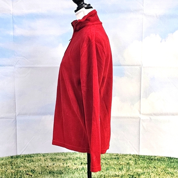 BROWNING | FOR HER FLEECE QUARTER ZIP PULLOVER W\ MICRO SUEDE SHOTGUN PA… - Picture 5 of 13